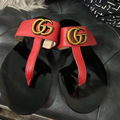 gucci marmont sandals pink|gucci marmont thong sandals sale.